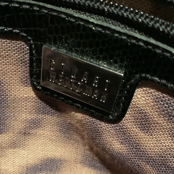 Patent leather Stuart Weitzman handbag - Picture 4 of 9